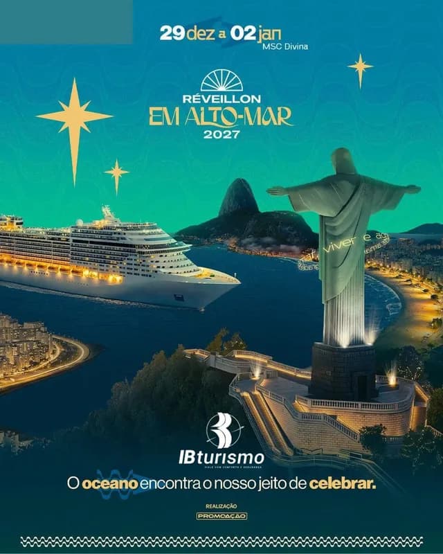 Réveillon em Alto-Mar 2027